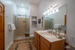 Primary En-Suite Bathroom with Step-in Shower